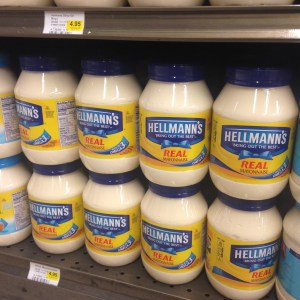 Of course, when i got schooled in the art of mayonnaise they were glass jars.  