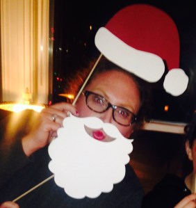 My son snapped this of me last night. Laugh! I did!