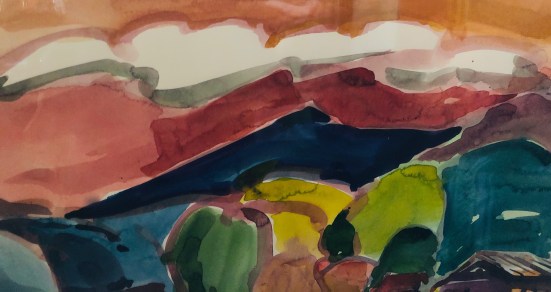 Close up of sky, Out of Taos, Brother Mel